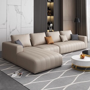 Juego de Sofás de Lujo para Sala de Estar, Sofá en Forma de L para Sala de Estar, Sofá Limpio para Sala de Estar - Product Image 2
