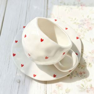 Taza de café libanesa personalizada de 8 onzas, de cerámica delgada, con logotipo, funda de neopreno y etiqueta, taza con diseño temático. - Product Image 1