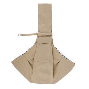 Sac à bandoulière en forme de T pour chien, porte-animaux de grande capacité pour les sorties de chat et de chien, couleur unie rose - Product Image 5