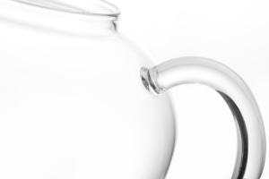 Théière en verre résistante à la chaleur de Borosilicate clair de ventes chaudes de catégorie comestible avec la passoire à thé - Product Image 3
