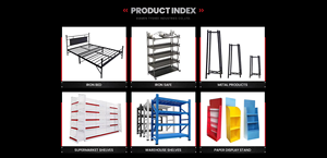 중국 전문 제조 오픈 선반 다층 선반은 슈퍼 - Product Image 4