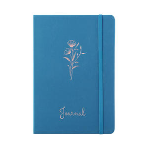 Cahier en cuir A6 personnalisé reliure à spirale bloc-notes Simple couture de selle de livre pour cadeau de journal de couverture de papier de bureau d'affaires - Product Image 1