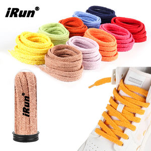 IRun Flat soffice lacci alla moda soffice lacci per scarpe Sneakers Fury Plush lacci per scarpe spessi lacci pelosi - Product Image 1