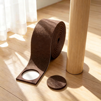 Protections de sol auto-adhésives en nylon pour pieds de chaise, patins de meubles, bases de table, pare-chocs de porte et de mur, absorption des chocs, antidérapants