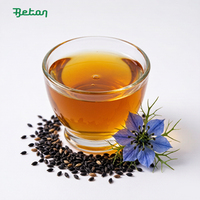 Huile de cumin noir pressée à froid en vrac, huile de graines de Kalonji, huile de graines de Nigella Sativa, matière première nutraceutique, vente en gros d'usine