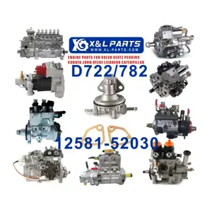 Топливный насос X & L 12581-52030 15821-52030 топливный насос для двигателя Kubota D662 D722 D750 D782 D850 D950 Z482 Z402 Z602