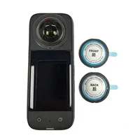 Insta360 One X3 Ultra HD, couvercle d'objectif en plastique de haute qualité, autocollant adhésif pour appareil photo, étanche, léger, accessoires pour caméra de sport