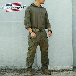 Conjunto de Camisa y Pantalones Tácticos de Combate Emersongear Ranger Green G3, Uniforme BDU para Hombre, Ropa de Seguridad - Product Image 2