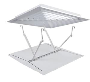 Deflector DE AIRE ACONDICIONADO CENTRAL cuadrado, Unidad de conducto de aire de soplado antidirecto para oficina, salida de aire, escudo contra el viento, deflector Universal, guía de aire - Product Image 6