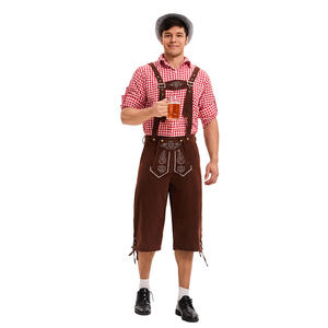 Tenue traditionnelle bavaroise en cuir pour <span class=keywords><strong>homme</strong></span>, style élégant, inspirée de la télévision, pour l'Oktoberfest - Product Image 2