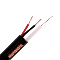 Câble coaxial RG59 avec alimentation, produit en promotion, nouveau design, câble coaxial de haute qualité