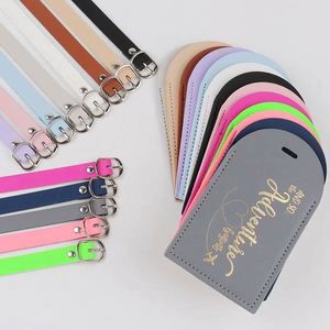 Custom <b>Soft</b> PU Credit Card Cover Luxury Personalized Passport Leather Holders for Traveling Letter Pattern Style - Product Image 5