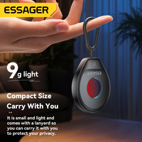 ESSAGER ES-TC01 Type C Mini Portable Infrarouge Anti Sténopé Espion Caméra Cachée Détecteur pour Chambre Hôtel