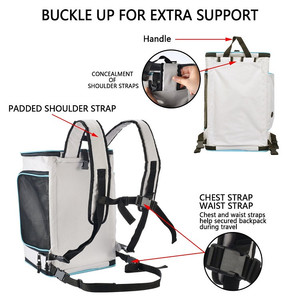 Havayolu onaylı küçük lüks PuppyPets seyahat taşıma çantası hayvan taşıyıcılar sırt çantası kedi köpek evcil hayvan taşıyıcı Pet - Product Image 5