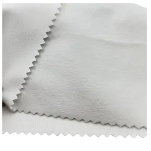 PFP And PFD White Color Velvet Fabric For Printing And Dyeing Sample Available