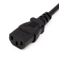 Norme européenne Cordon d'alimentation CEE 7/7 à IEC C13 Câble d'extension approuvé 16A 250V TUV pour appareils ménagers et ordinateurs
