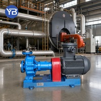 Pompa Oli Termal Berpendingin Udara RY65 40 200 30 M3H 48 M 7.5 KW Pompa Transfer Oli Panas Dengan Motor untuk Pabrik Petrokimia