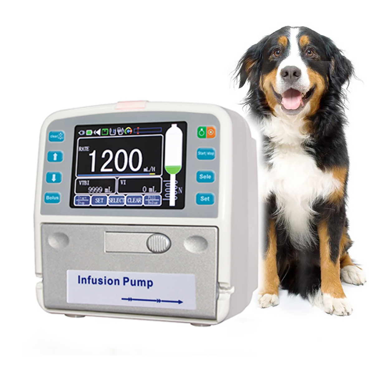bomba de infusión veterinaria automática portátil bomba de infusión para perros bomba de infusión veterinaria