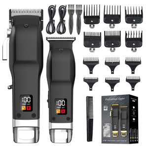 Nueva cortadora de pelo eléctrica transfronteriza, cortadora de pelo eléctrica con pantalla digital, cortadora de pelo multifuncional, cortadora de pelo para el hogar - Product Image 2
