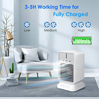 Meilleure vente, climatiseur personnel, humidificateur portable avec fonction d'oscillation pour la maison et l'extérieur