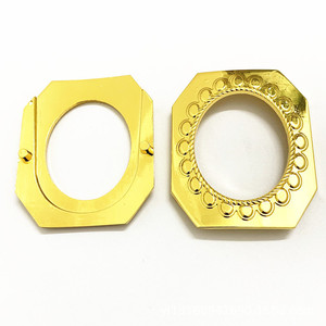 Plaque dorée sur mesure 50x40x3.0mm, étiquette électro-plaquée pour meubles et appareils électroménagers - Product Image 4