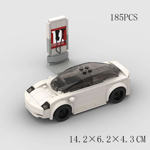 Bloques de Construcción de Plástico ABS para Armar un Superauto Energético, 14 Años de Experiencia en Ensamblaje, Juguete Educativo MOC para Niños - Product Image 3