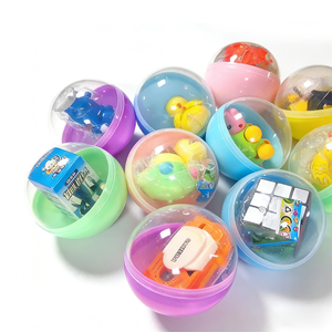 Capsules de jouets surprise préremplies de 100-120 mm, capsules transparentes pour machine Gashapon, pour poupées en peluche - Product Image 3