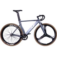 Vélo de course sur route à vitesse fixe SF léger, cadre en aluminium 700c, charge maximale 150 kg, compétition urbaine, trajets quotidiens