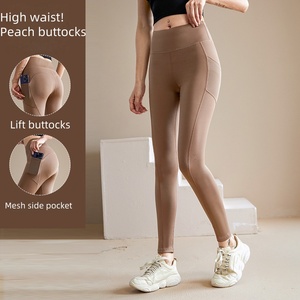 Leggings sportivi sportivi ad asciugatura rapida pantaloni <span class=keywords><strong>da</strong></span> Yoga per allenamento in <span class=keywords><strong>palestra</strong></span> attrezzature <span class=keywords><strong>da</strong></span> corsa per sollevamento dell'anca - Product Image 5