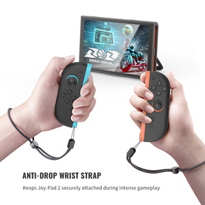 สำหรับนินเทนโดสวิตช์ <span class=keywords><strong>2</strong></span> แผ่นรองเมาส์พร้อมสายรัดข้อมือแบบพกพาแผ่นรองเมาส์ตามหลักสรีรศาสตร์พร้อมสายคล้องข้อมือสำหรับอุปกรณ์เสริมตัวควบคุมเกม - Product Image 3