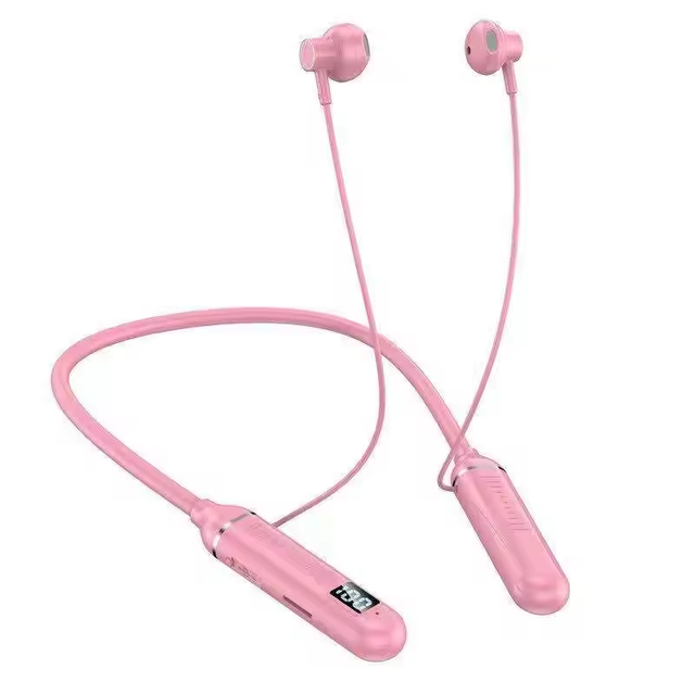 New Hanging Neck Sports Wireless for Earphones with LED Indicator JL Chipset IPX7 Waterproof for Neckband Use