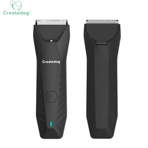 Createdogウォッシャブル多機能シェーバー電気充電式ひげミニボディ男性ヘアヘッド男性用電気シェーバー