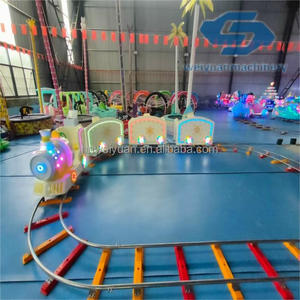 Kinder-Eisenbahn für Vergnügungsparks, Mini-Elektro-Schienenbahn zum Verkauf - Product Image 3