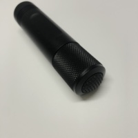 Pointeur laser court ISmart en aluminium anodisé noir et vert, très vendu, 520 nm, 1 mW, faisceau de points, module laser à diode