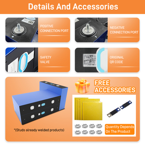 Celdas de Batería Lifepo4 de Gran Capacidad 628AH en Stock en la UE, para Energía Solar DIY 12V 24V 48V, Almacenamiento de Energía Doméstica, Vehículos Eléctricos MB56 Grado A Original con Código QR - Product Image 4