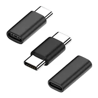 Convertisseur OTG double type-C mâle-femelle, câble d'extension pour transfert de données et chargement de téléphone/tablette, adaptateur USB-C femelle