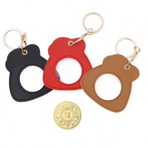 Newly <b>Mini</b> Coin Storage Lucky Coin Holder Keychain Creative Pocket Coin Case with <b>Keyring</b> - Product Image 1