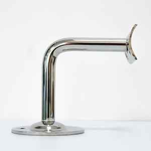 Meilleur prix inox 304 grade main courante rampe accessoire de montage forme <span class=keywords><strong>ronde</strong></span> supports en verre <span class=keywords><strong>support</strong></span> de balcon mural - Product Image 2