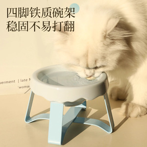 Ceramic Cat Dog Bowl Elevated Non Slip Food Grade Material For Pet Feeding 200ml - Product Image 5