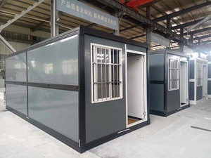 Contenedor Móvil Plegable Tipo Sala <span class=keywords><strong>con</strong></span> Panel Sándwich Reforzado y <span class=keywords><strong>Puerta</strong></span> Enrollable <span class=keywords><strong>Automática</strong></span> Residencial Contemporánea - Product Image 3