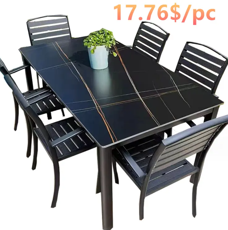 Cheap 6 Chairs Er Dining Room Table Set Modern Classic 4 Seat Luxury marble Dining Table Set