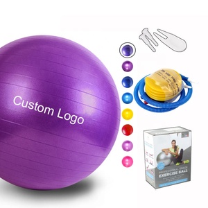 <span class=keywords><strong>Ballon</strong></span> <span class=keywords><strong>de</strong></span> yoga en PVC souple et écologique, personnalisé <span class=keywords><strong>avec</strong></span> logo OEM pour marque privée, idéal pour l'exercice et la <span class=keywords><strong>gym</strong></span>, disponible en 55cm, 65cm, 75cm, <span class=keywords><strong>avec</strong></span> pompe - Product Image 1