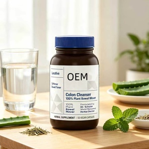 Cápsulas Veganas Limpiadoras de Colon 100% Naturales al por Mayor OEM, Suplemento Desintoxicante y Suavizante de Intestinos con Laxante Natural, 50 Unidades - Product Image 2