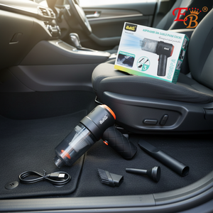 Aspirapolvere Portatile per Auto 6.5"X5" con 80 Accessori, Potenza 120W, Materiale ABS, Elettrico con Cavo, per Pulizia Superfici Asciutte, Modello 377432 - Product Image 3
