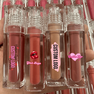 Brillo de Labios con Purpurina a Prueba de Agua al por Mayor Personaliza Tu Logo Crea Tu Propio Labial Mate - Product Image 1
