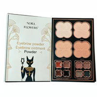 Palette de Maquillage en Poudre Tout-en-un : Fards à Paupières, Blush, Illuminateur, Kit de Contouring – Tenue Longue Durée pour Teint Moyen à Foncé