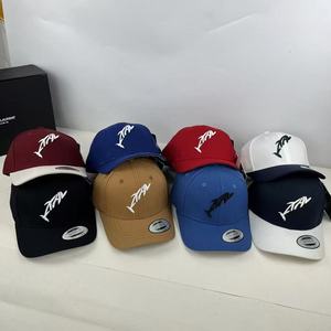 Unisex 3D ปักโลโก้6แผงหมวก Snapback ผ้าทอลายทแยงด้วยคุณสมบัติทั่วไปวิธีการพิมพ์ที่หลากหลาย - Product Image 1