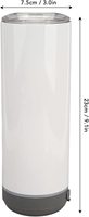 Gobelet bluetooth à sublimation 20oz à double paroi isolation sous vide gobelet intelligent avec musique