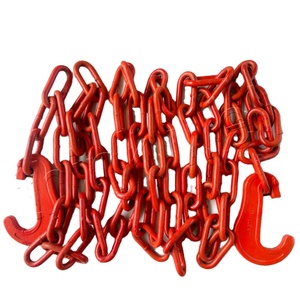 Chaîne de Liaison Marine en Acier Allié G80 Colorée avec Crochet en C pour Conteneur - Product Image 1