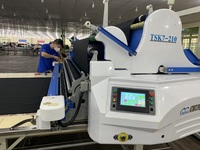 Épandeur automatique de tissu non tissé en coton pour machine à tricoter et à étaler